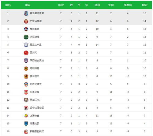 WCBA积分榜最新排名，群雄逐鹿，格局初现
