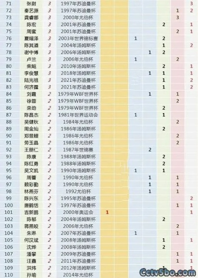 羽坛群星闪耀时，羽毛球世界冠军排行榜背后的传奇与荣耀